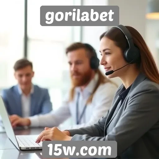 Suporte ao cliente e opções de contato no gorilabet